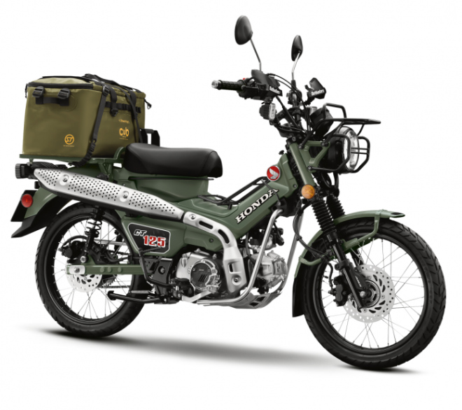 Honda CT125 màu Safari Green nhìn độc đáo - 11