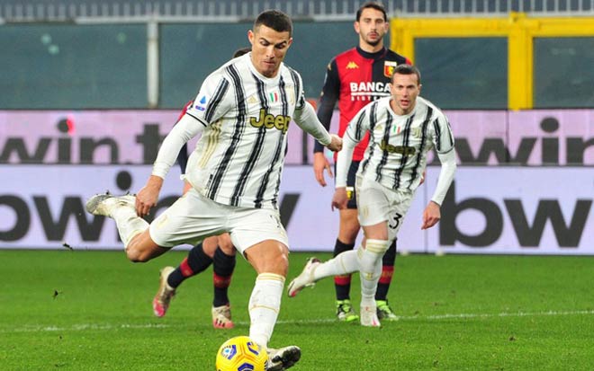 Sau khi giúp Juventus hạ gục Napoli, Ronaldo lại muốn "xé lưới" đối thủ ưa thích Genoa