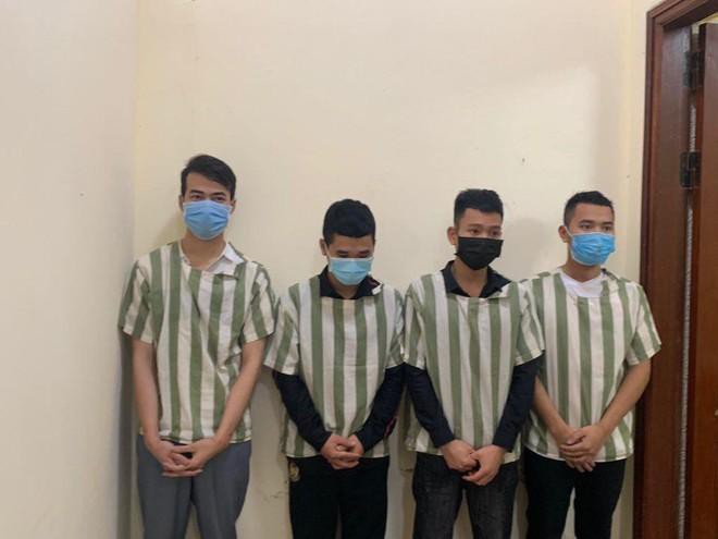 Các đối tượng bị bắt giữ