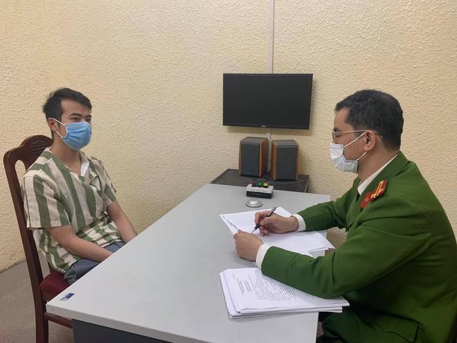 Cơ quan công an lấy lời khai của Nguyễn Văn Đức