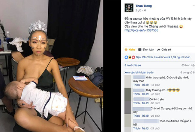 Hình ảnh những "bà mẹ bỉm sữa" trong showbiz Việt gây chú ý - 5