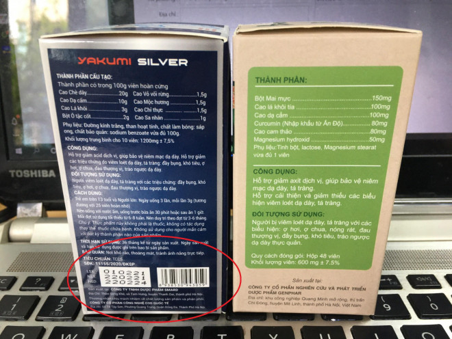 1 dòng sản phẩm Yakumi