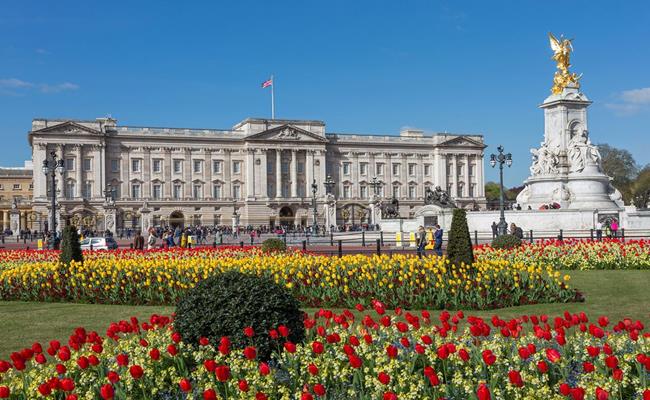 Du lịch Châu Âu: Cung điện hoàng gia Anh - Buckingham