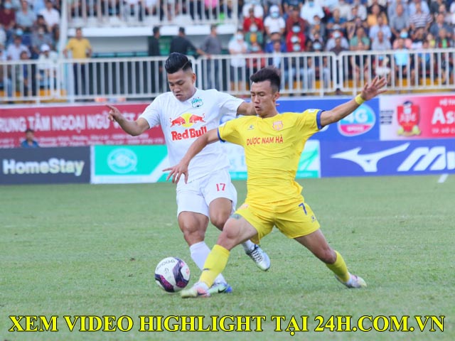 Bóng đá - Trực tiếp bóng đá HAGL - Nam Định: "Điên rồ" 6 phút bù giờ (Hết giờ)