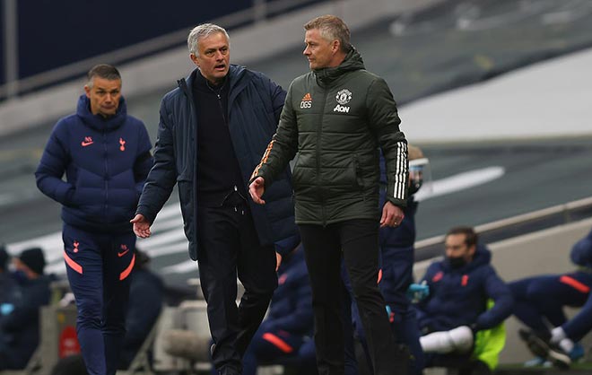 MU "vùi dập" Tottenham ở sân khách, Solskjaer và Mourinho nói gì? - 4