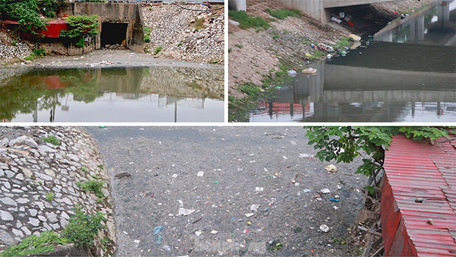 Tuy nhiên cho đến hiện tại, ở những đoạn sông mà dự án hệ thống cống gom nước thải chưa kịp triển khai đến, nước sông vẫn trong tình trạng ô nhiễm trầm trọng do người dân thiếu ý thức. Rác thải nổi lềnh bềnh trên mặt sông, kết dính thành từng mảng lớn ngay trên mặt sông.