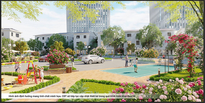 Hoàng Lan còn là “trái tim” khi sở hữu chuỗi tiện ích vượt trội.