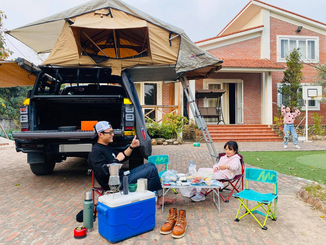 Gia đình nam diễn viên luôn có một
nơi lý tưởng để đi chơi khi rảnh rỗi