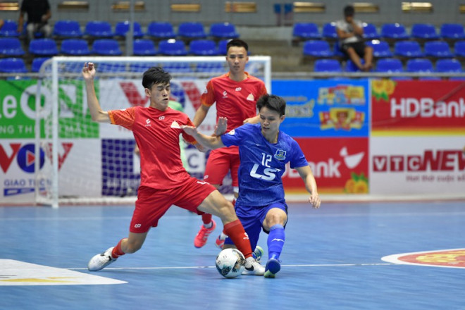 Thái Sơn Nam có trận thắng đậm Cao Bằng 6-1.&nbsp; Ảnh: VOV