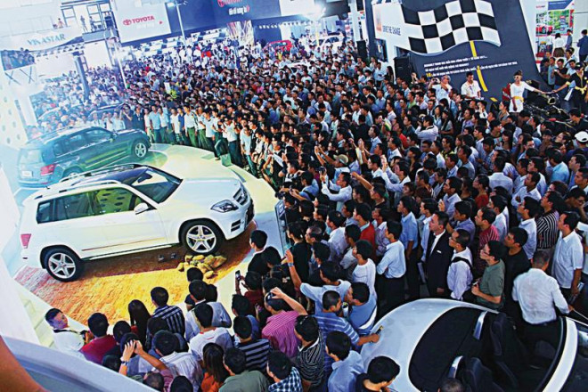 Người Việt tăng mua ô tô trong những tháng đầu năm 2021.