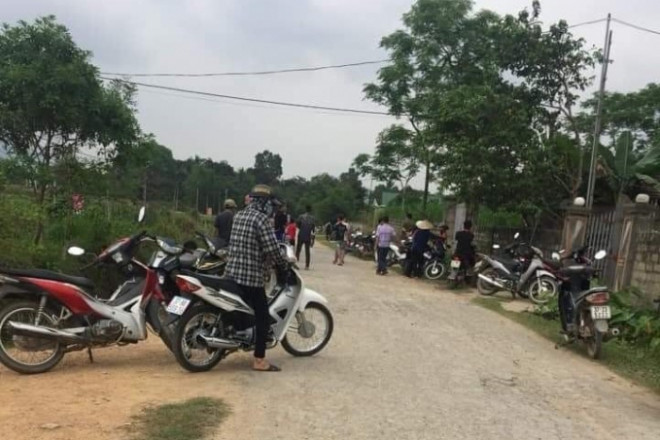 Hiện trường xảy ra vụ việc.