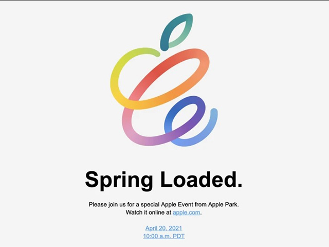 CHÍNH THỨC: Apple sẽ tổ chức sự kiện Spring Loaded vào ngày 20/04