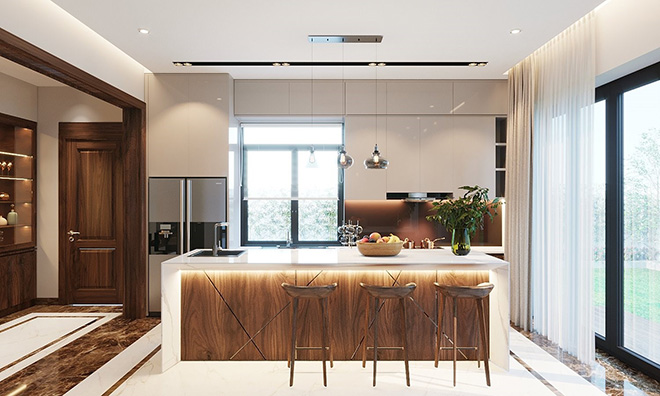 Đón đầu xu hướng thiết kế tủ bếp Hải Phòng 2021 với TTG Interior - 1
