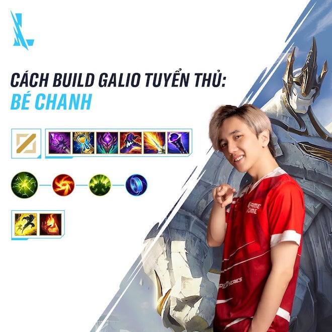 Cách dùng tướng Galio đi đường giữa của các cao thủ LMHT: Tốc chiến - 1