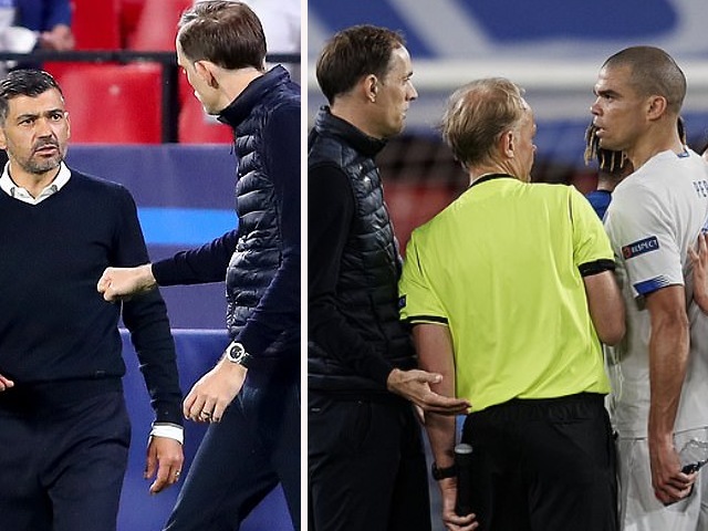 Bóng đá - HLV Chelsea bị tố chửi đồng nghiệp ở Cúp C1, "đồ tể" Pepe đòi ăn thua đủ