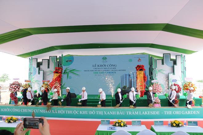 Lễ khởi công dự án Nhà ở xã hội và chung cư chất lượng cao Bàu Tràm - The Ori Garden tại Đà Nẵng - 1