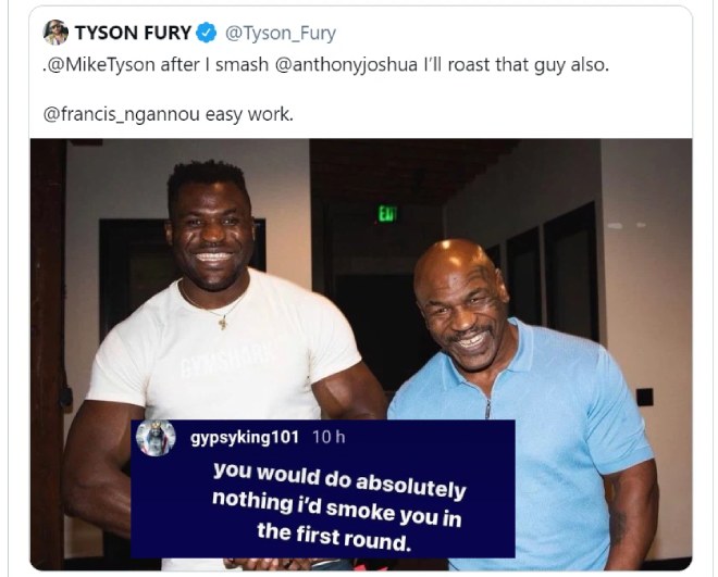 Fury tuyên bố "làm thịt"&nbsp;Ngannou