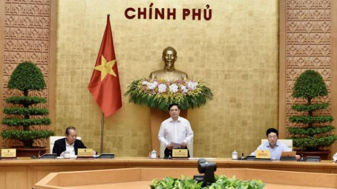 Thủ tướng Phạm Minh Chính chủ trì phiên họp Chính phủ ngày 15/4
