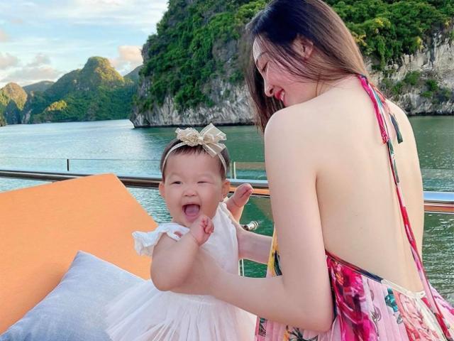 Làm đẹp - “Cô dâu Nam Định”, con gái tỷ phú nhựa ngày càng đẹp sau khi sinh nở