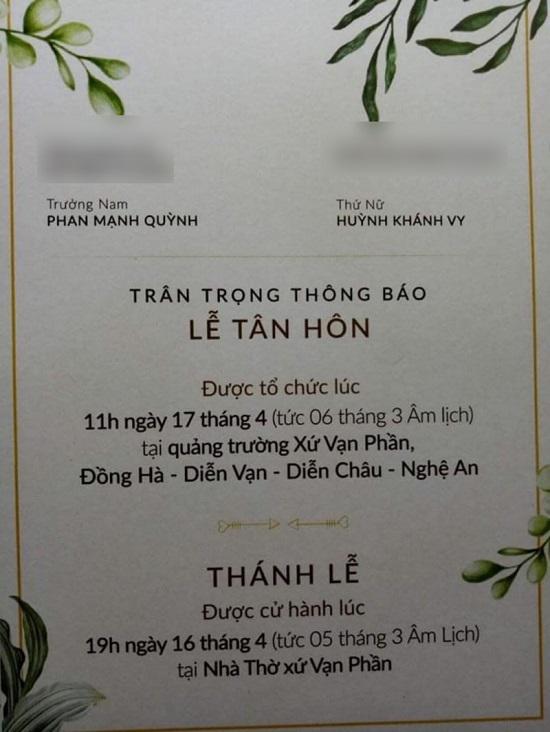 Phan Mạnh Quỳnh "chơi lớn" làm đám cưới với bạn gái Khánh Vy tại quảng trường ở Nghệ An - 4