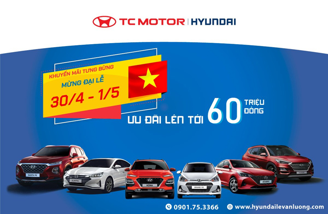 Hyundai Lê Văn Lương khuyến mãi tưng bừng mừng đại lễ lớn - 1