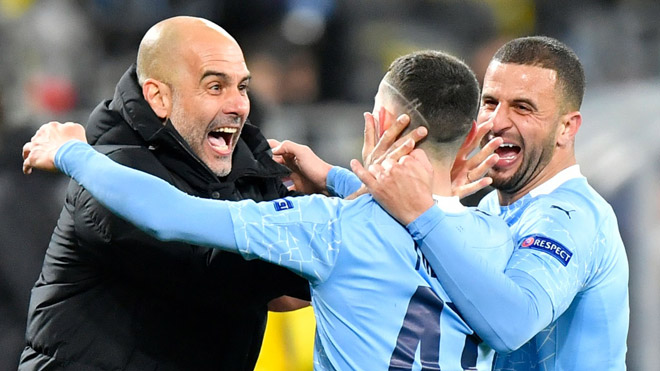 Man City vào bán kết Cúp C1: Guardiola đón kỷ lục, tội đồ Dortmund kêu oan - 4