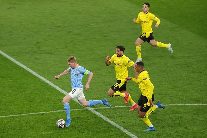 Mãn nhãn Cúp C1: SAO trẻ "nã đại bác" giúp Man City hạ Dortmund vào bán kết - 11