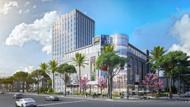 Tổ hợp khách sạn và trung tâm thương mại Elite Mall nội khu &nbsp;khu đô thị TNR Grand Palace River Park đẳng cấp thể hiện chất sống đặc quyền của cư dân.