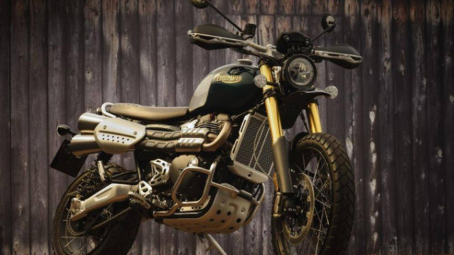 Mô tô cổ điển Triumph Scrambler 1200 Steve McQueen Edition 2021 ra mắt tại Malaysia, sản xuất giới hạn 1.000 chiếc