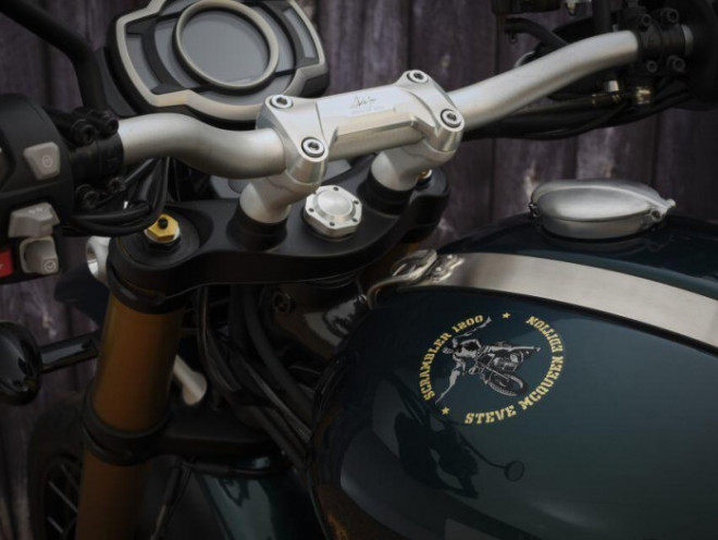 Mô tô cổ điển Triumph Scrambler 1200 Steve McQueen Edition 2021 ra mắt - 5