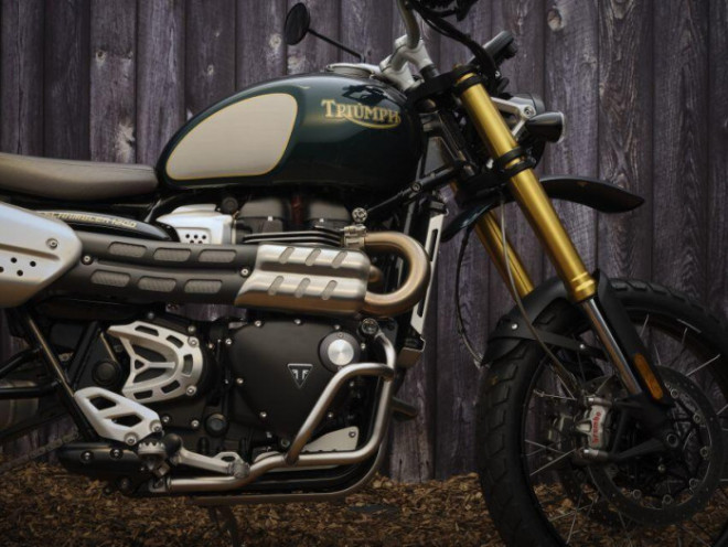 Mô tô cổ điển Triumph Scrambler 1200 Steve McQueen Edition 2021 ra mắt - 14