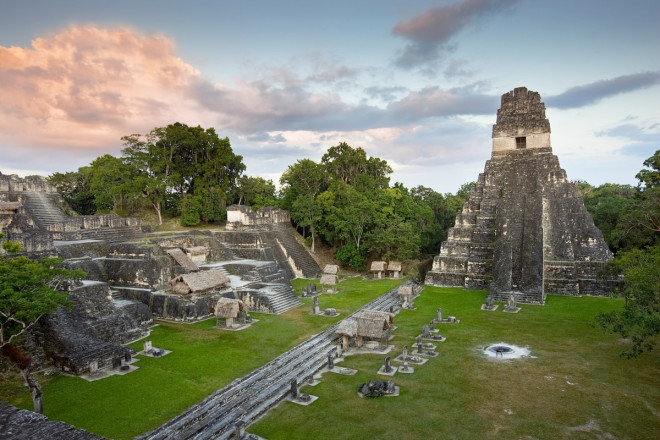 Tikal, thành phố cổ từng là thủ phủ của đế chế Maya, ẩn nấp trong rừng già Guatemala - Ảnh: NATIONAL GEOGRAPHIC