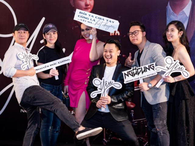 Ca nhạc - MTV - MC Anh Tuấn dẫn vợ "hoa hậu" tới ủng hộ nhóm nhạc rock Ngũ Cung