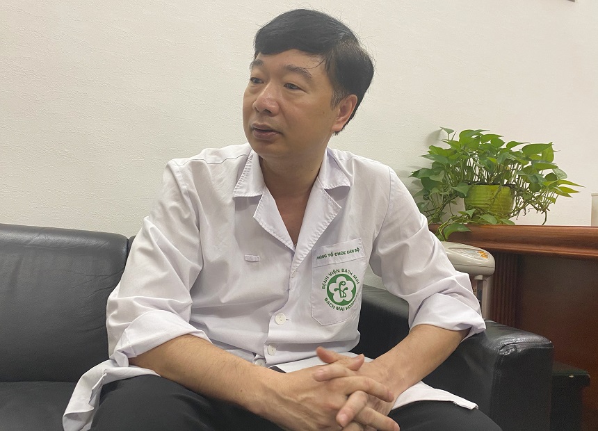 ThS. BS Đỗ Văn Thành - Trưởng phòng Tổ chức cán bộ, Bệnh viện Bạch Mai