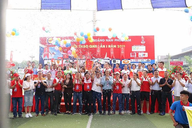 WorldSteel Group: Tài trợ Giải bóng đá Doanh Nhân Quảng Nam Phía Nam QNB 2021 - 1