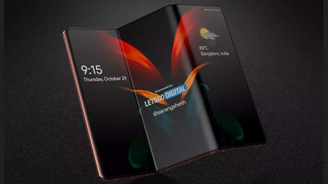 Ngắm máy tính bảng gập làm 3 của Samsung - Galaxy Z Fold Tab - 3