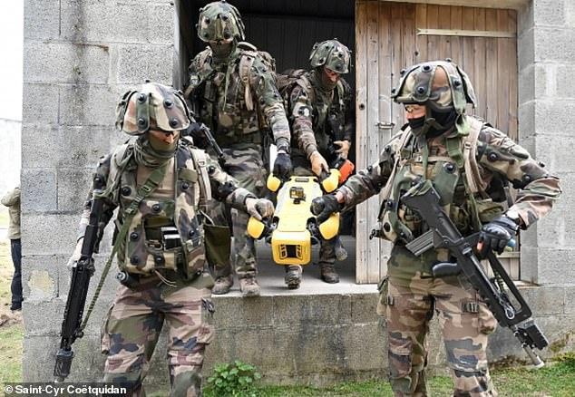 Xem chó robot trị giá 1,7 tỷ đồng của quân đội Pháp 'trổ tài' chiến đấu - 3