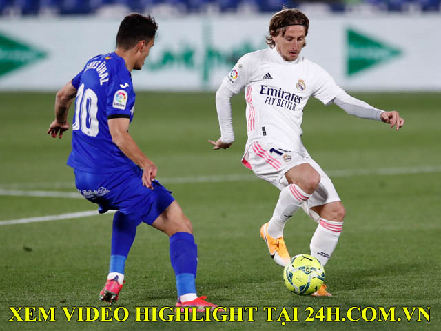 Video Getafe - Real Madrid: Khung thành rung chuyển, "người nhện" xuất hiện