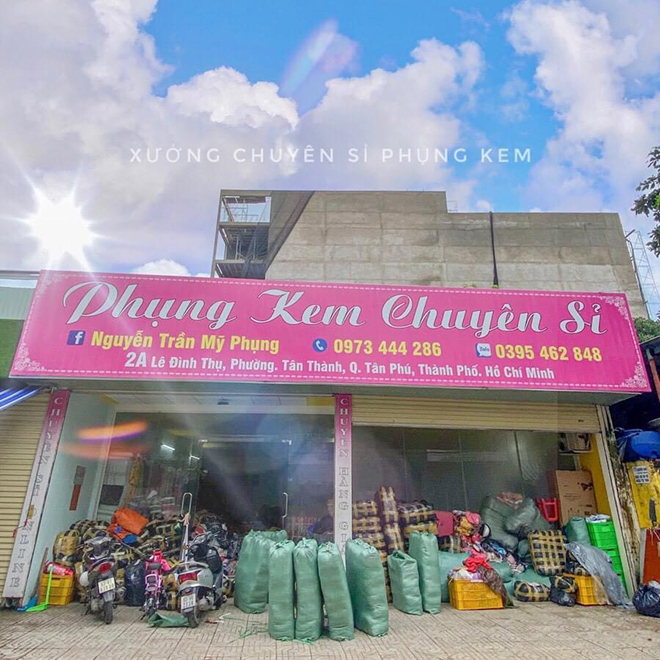Một trong những nhà xưởng mà chị đang sở hữu