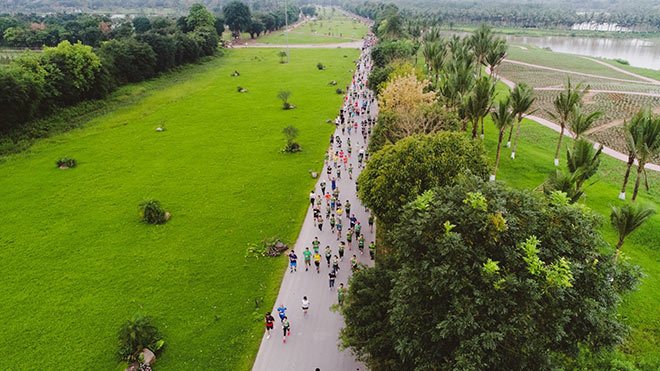 Ecopark Marathon 2021 - Ngắm cung đường chạy giữa thiên nhiên “siêu chất” trước giờ G - 7