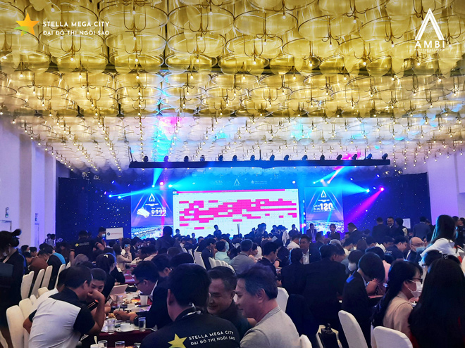 Lễ giới thiệu phân khu The Ambi thuộc đại đô thị Stella Mega City thu hút nhiều khách hàng đến tham dự