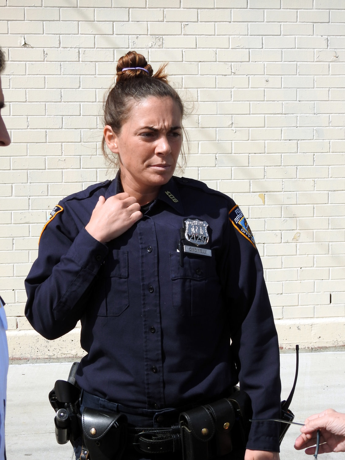 Valerie Cincinelli từng là cảnh sát ở thành phố New York, Mỹ. Ảnh:&nbsp;ROBERT STRIDIRON