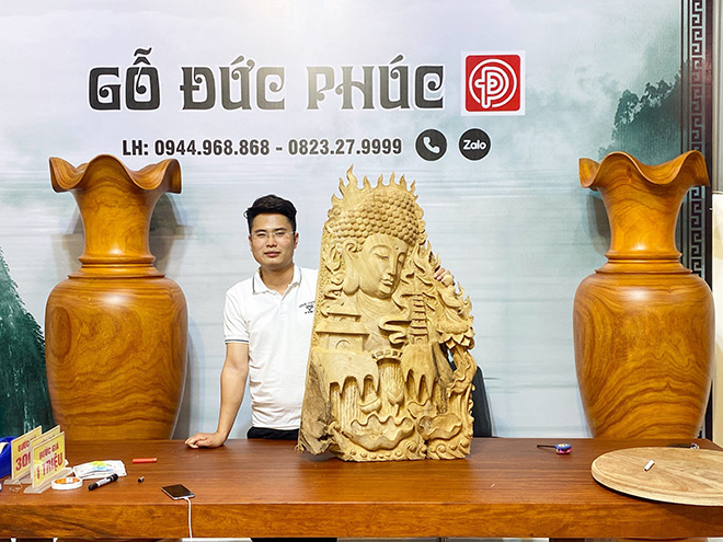 Sản phẩm gỗ Đức Phúc: Hồn gỗ - Hồn người - 1