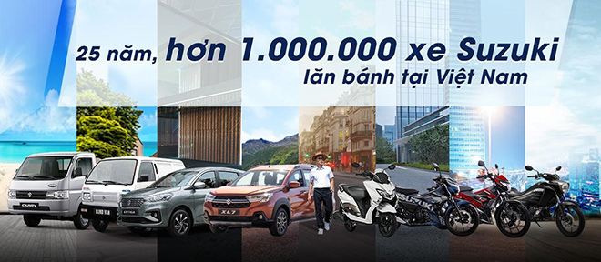 25 năm, hơn 1 triệu xe Suzuki lăn bánh tại Việt Nam - 2