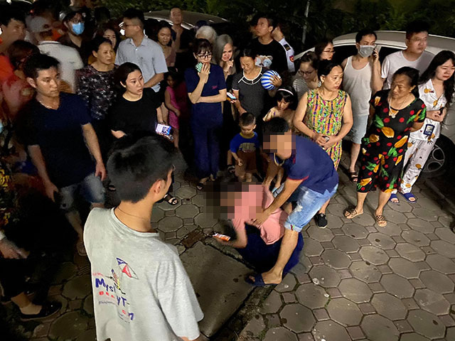 Khu vực nơi xảy ra sự việc đau lòng.