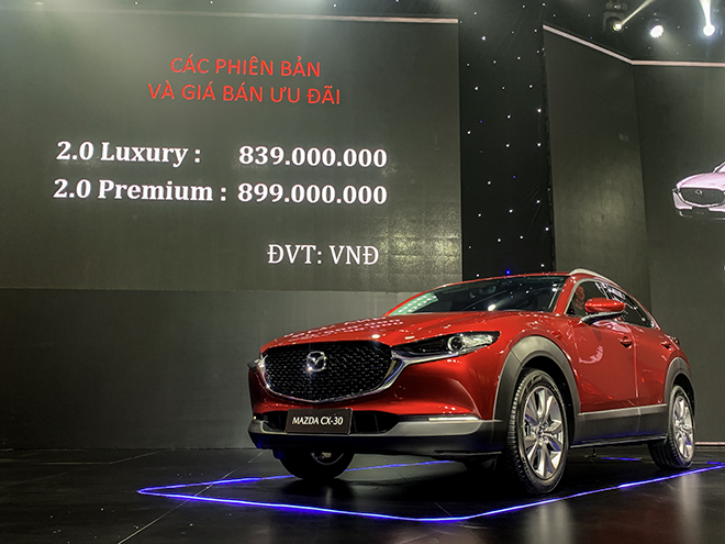 Mazda CX-3 và CX-30 ra mắt thị trường Việt, giá từ 629 và 839 triệu đồng - 10