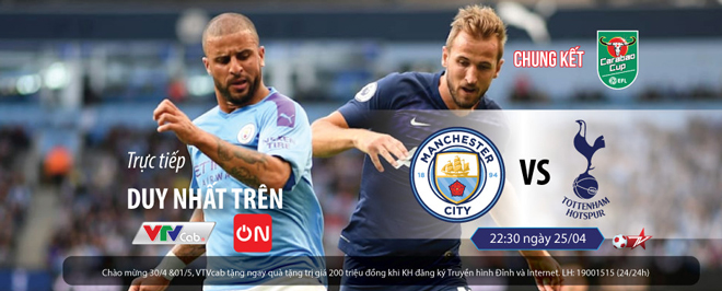Lịch thi đấu chung kết Cúp Liên Đoàn Anh 2020/2021: Tottenham đấu Man City - 1