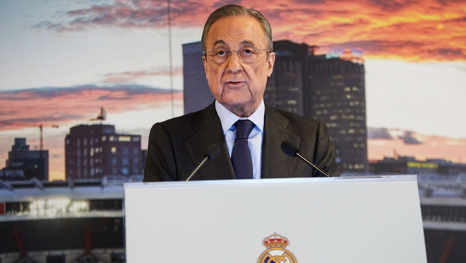 "Ông trùm" Perez cho rằng việc thành lập Euro hay World Cup mới là chưa cần thiết