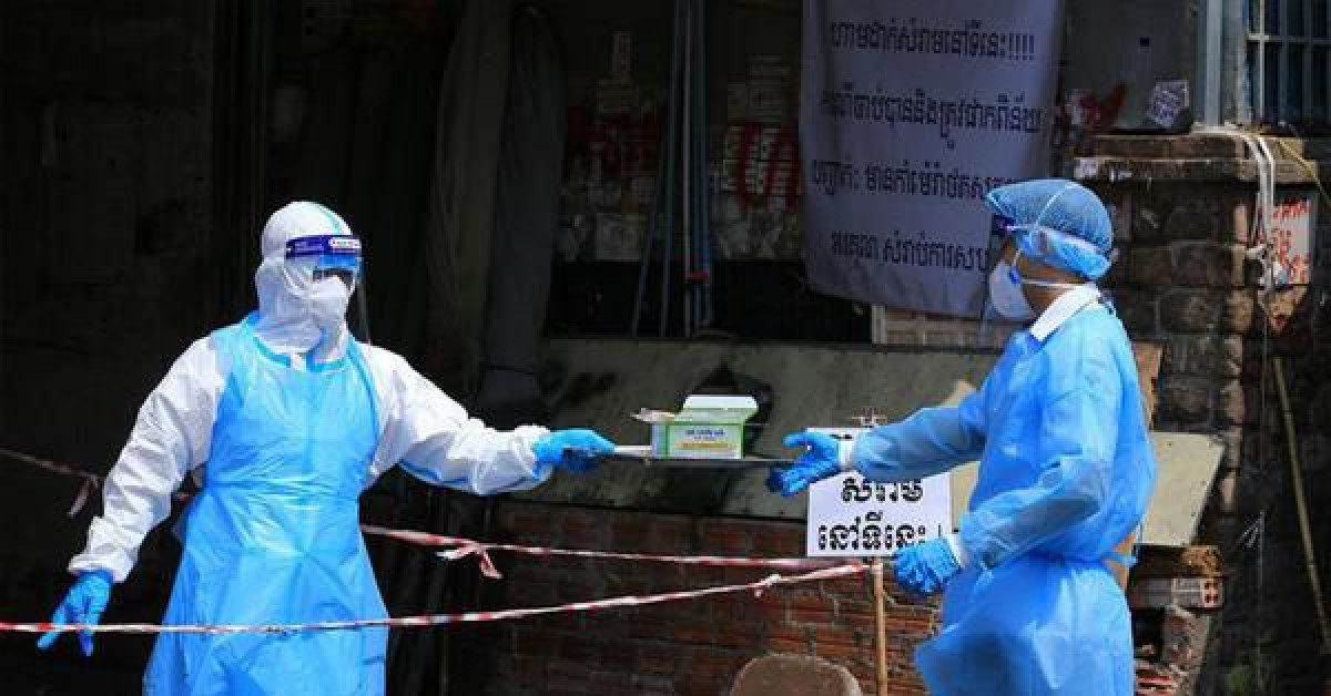 Thế giới - Dịch COVID-19 ở Campuchia chuyển biến tích cực, 1,2 triệu người được tiêm phòng