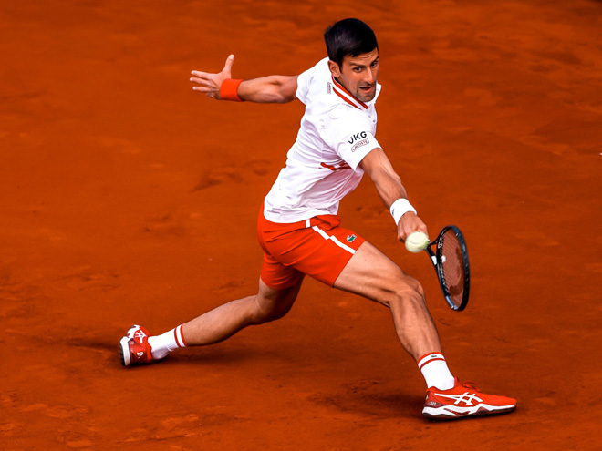 Djokovic thể hiện đẳng cấp vượt trội